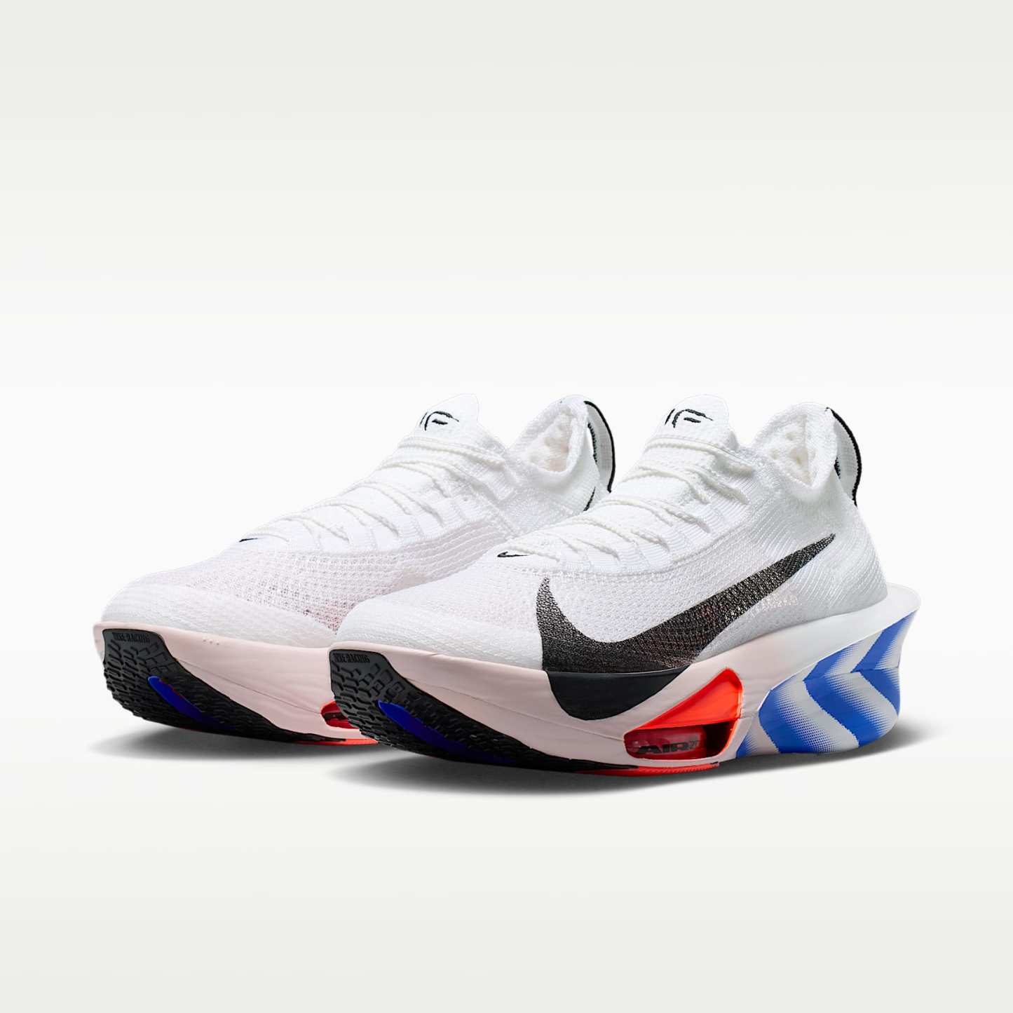 Nike Alphafly 3 Herren-Straßenlaufschuh für Wettkämpfe – Weiß/Platinum Violet/Silt Red/Schwarz
