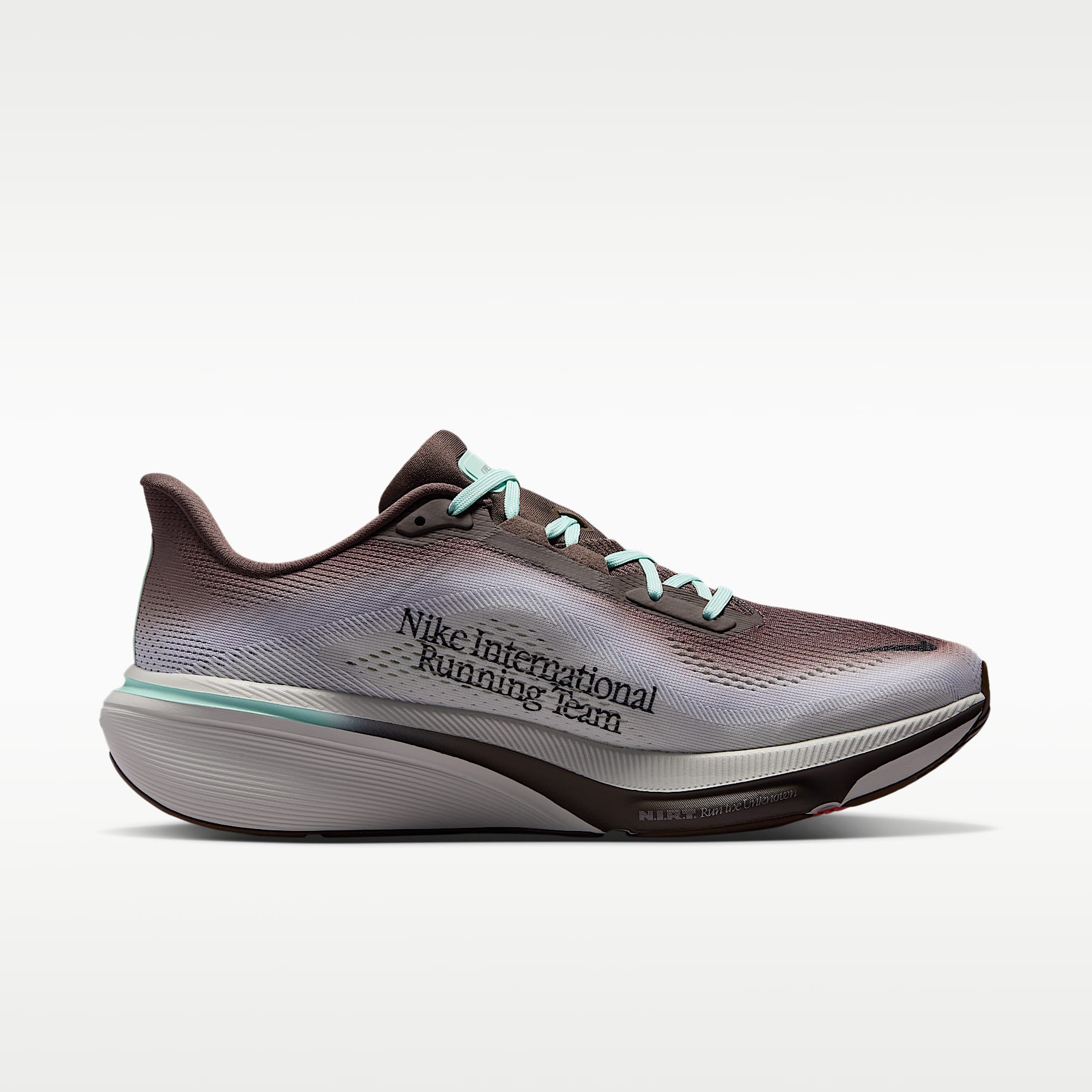 Nike Pegasus 42 Straßenlaufschuh (Herren) – Ironstone/Sea Glass/Arctic Green/Schwarz