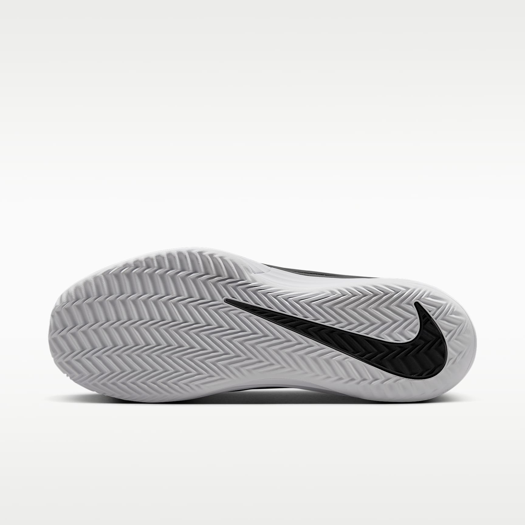 Nike Vapor 12 Clay Court Tennisschuh (Herren) – Schwarz/Dark Smoke Grey/Weiß