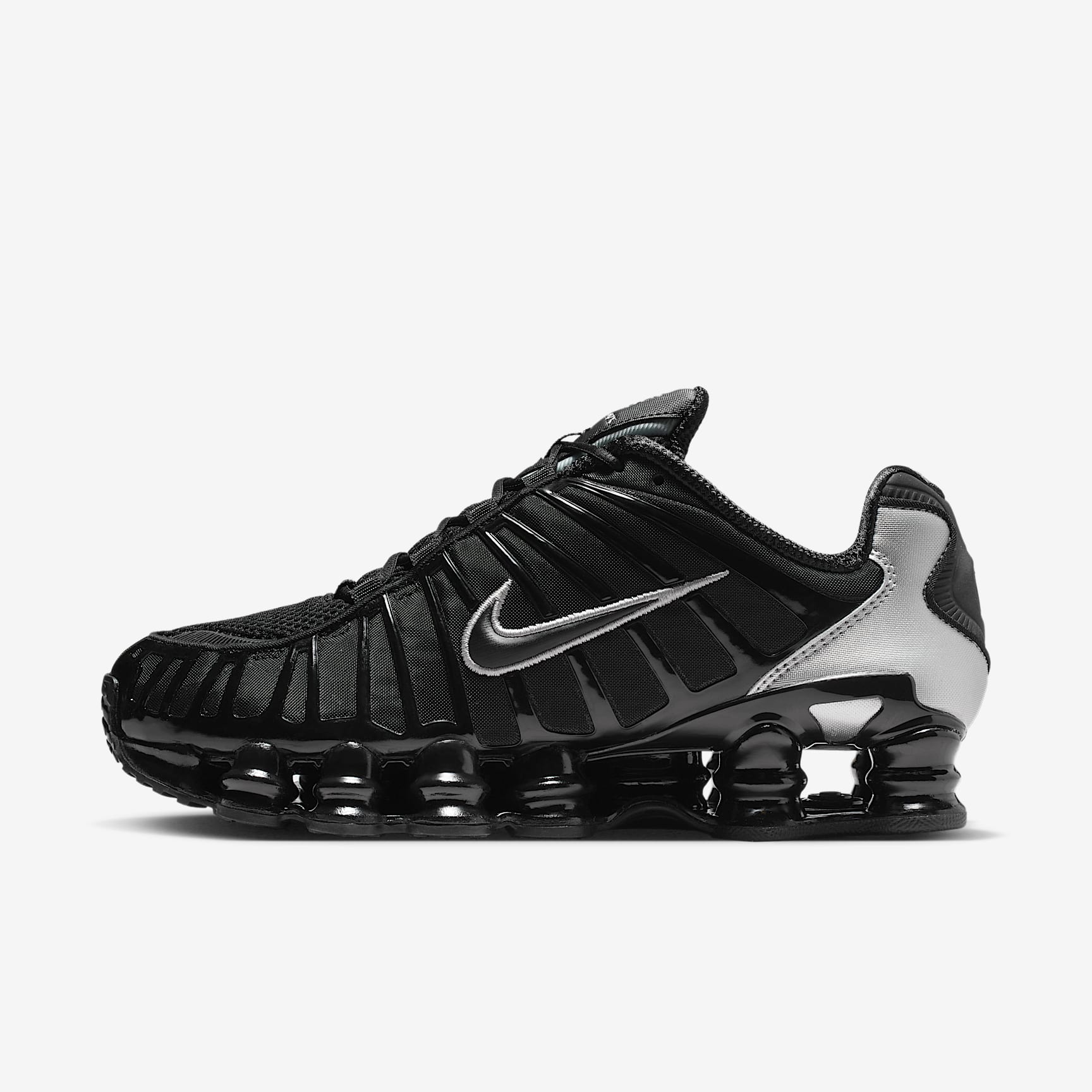 Nike Shox TL Schuh (Damen) – Schwarz/Metallic Silver