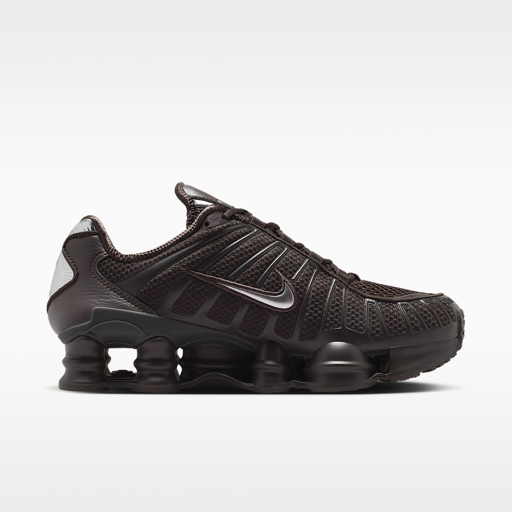 Nike Shox TL Schuh (Damen) – Velvet Brown/Metallic Silver