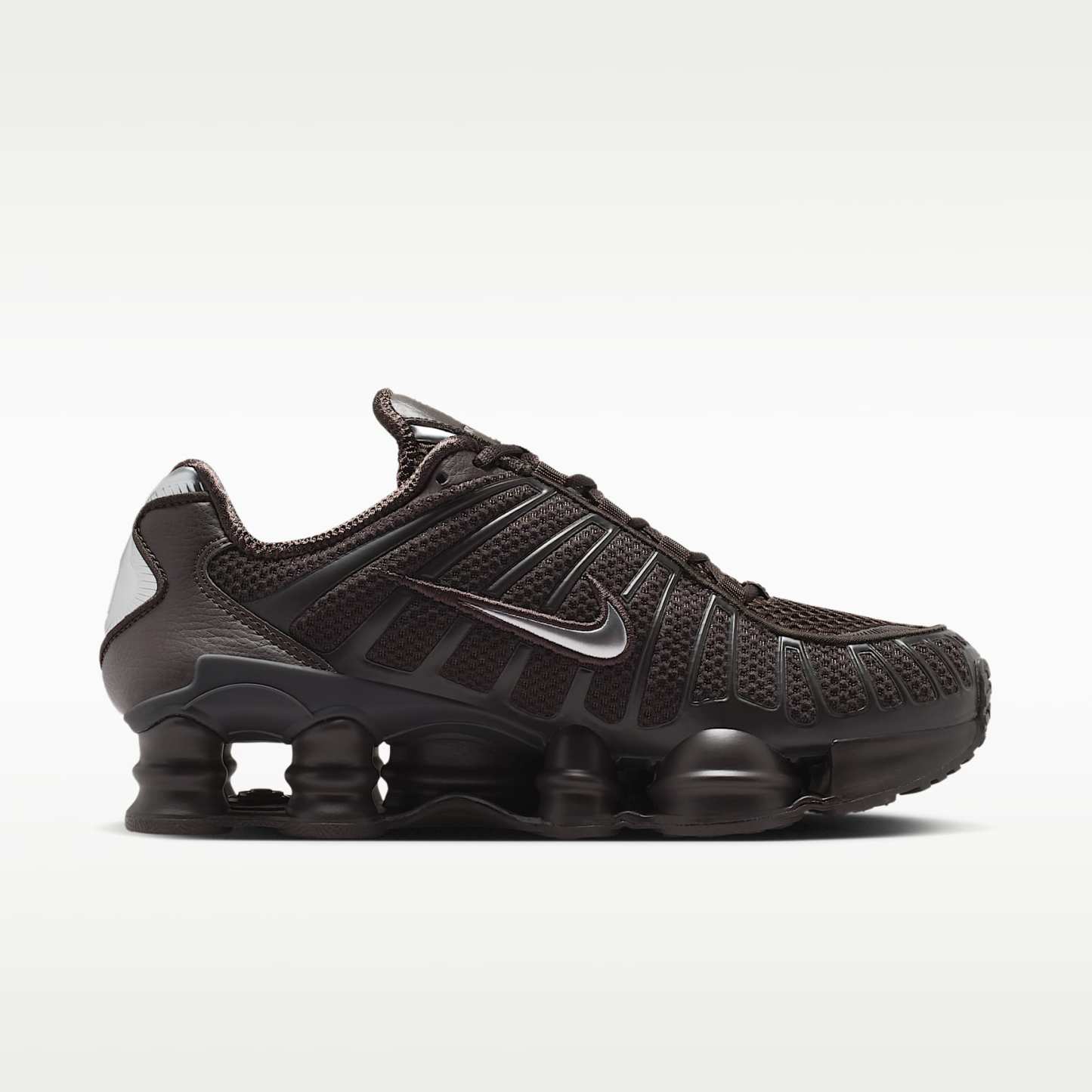 Nike Shox TL Schuh (Damen) – Velvet Brown/Metallic Silver
