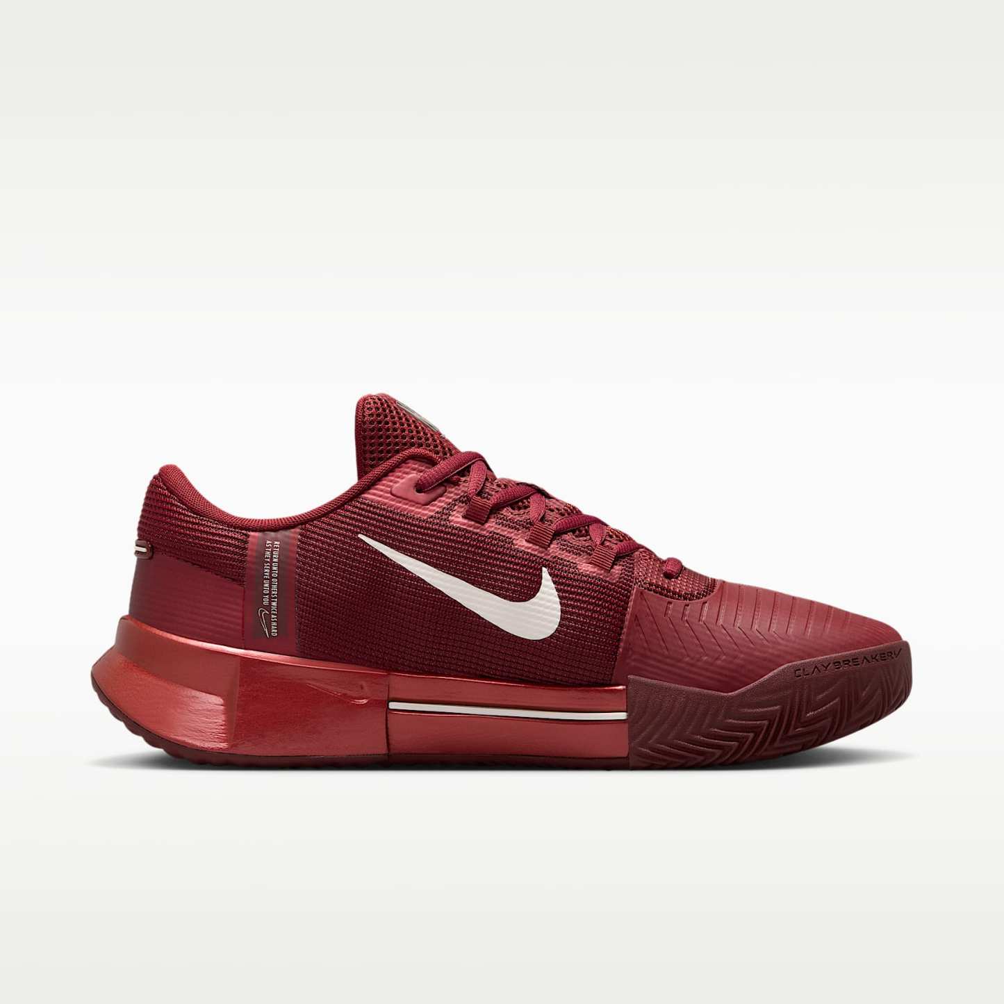Nike Zoom GP Challenge 1.5 PRM Clay Court Tennisschuh (Herren) – Team Red/Green Spark/Pale Ivory