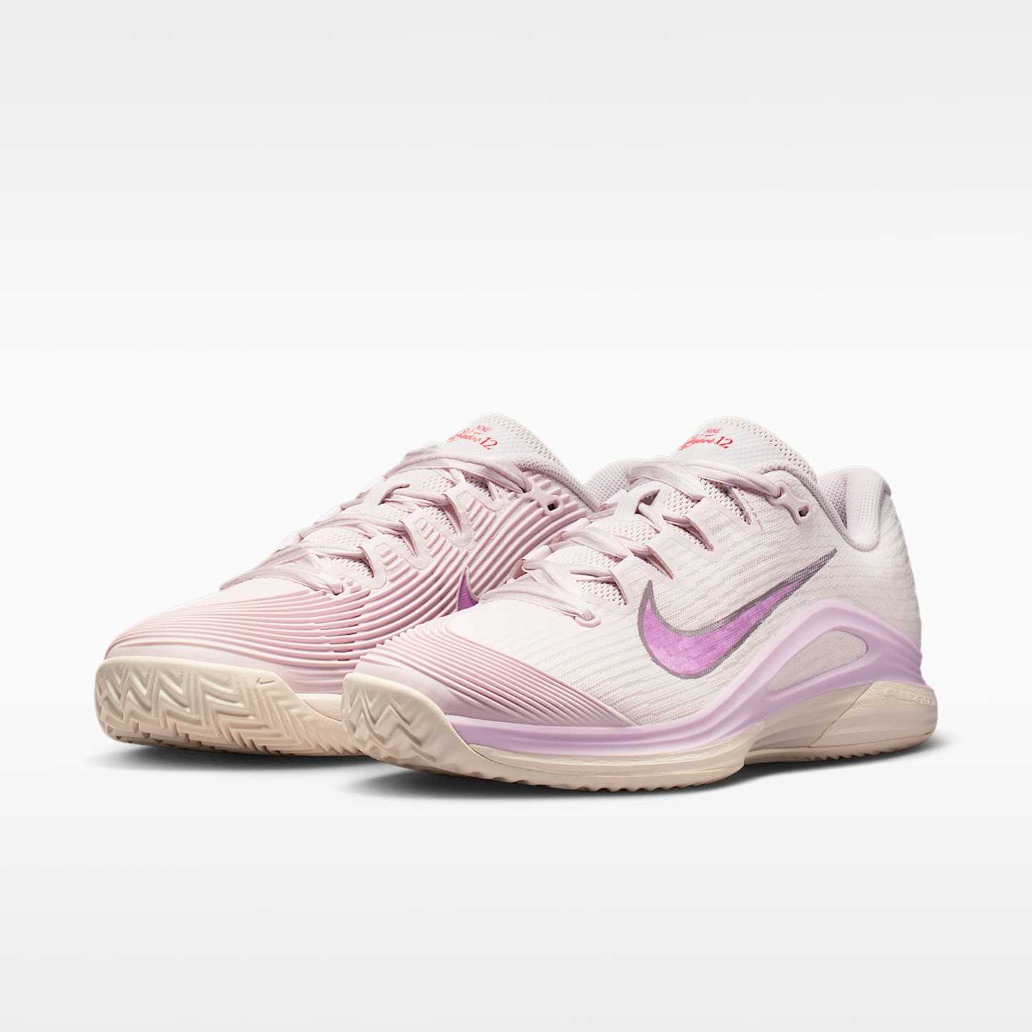 Nike Zoom Vapor 12 PRM Tennisschuhe für den Clay Court (Damen) – Pearl Pink/Pink Foam/Chalk/Light Magenta