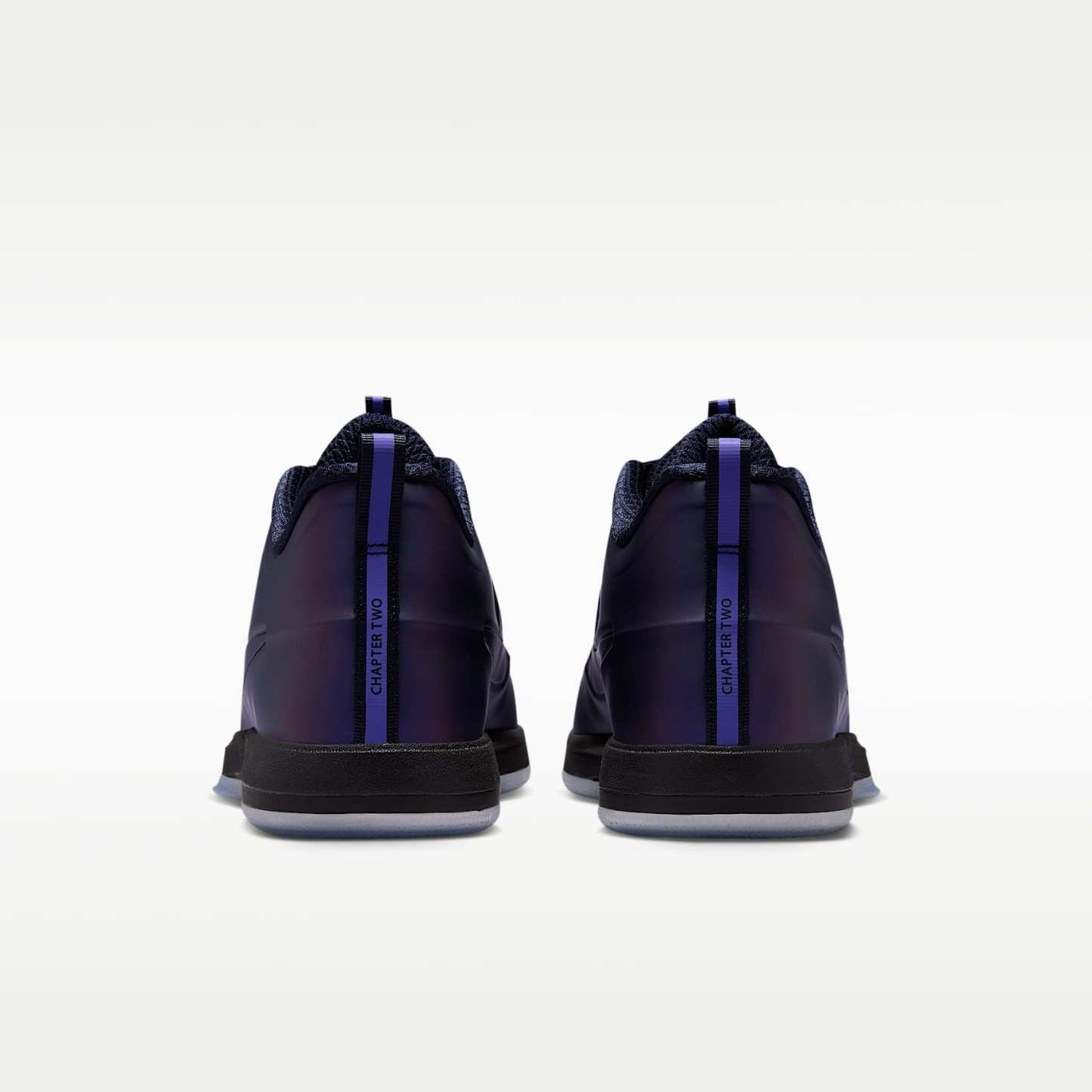 Book 2 PRM "Eggplant Foamposite" Basketballschuh – Varsity Purple/Varsity Purple/Schwarz