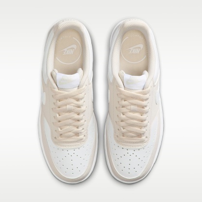 Nike Court Vision Low Schuh (Damen) – Phantom/Weiß