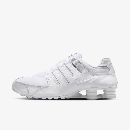Nike Shox NZ Schuhe (Herren) – Weiß/Weiß/Weiß