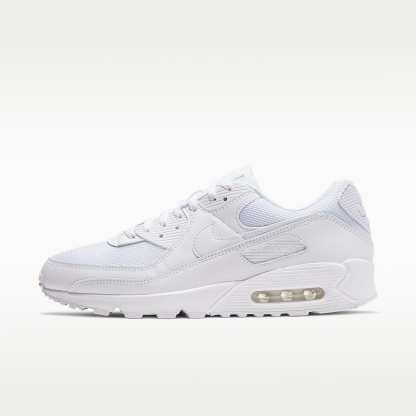Nike Air Max 90 Herrenschuh – Weiß/Weiß/Wolf Grey/Weiß