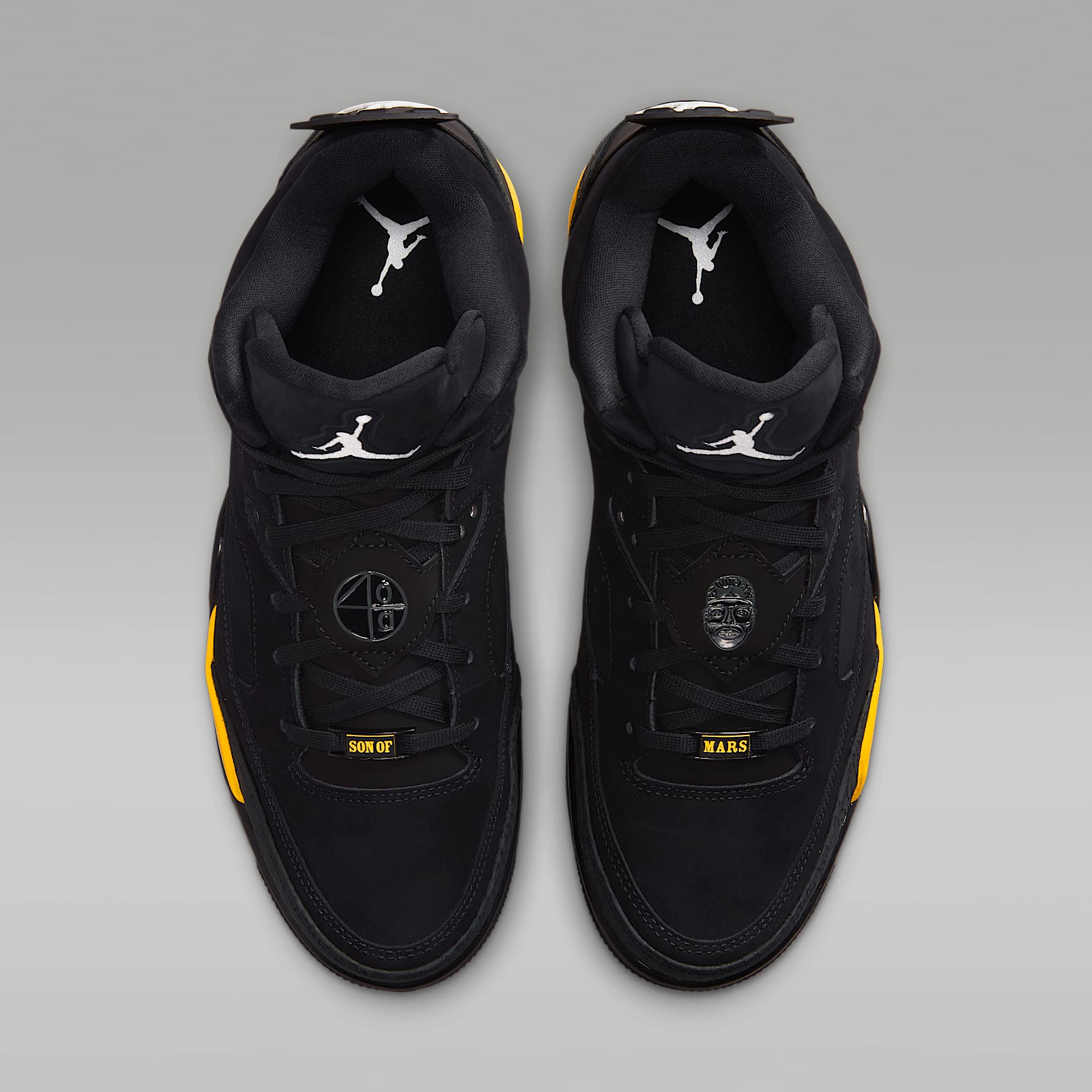 Jordan Son of Mars Low Herrenschuh – Schwarz/Tour Yellow/Dark Smoke Grey/Weiß