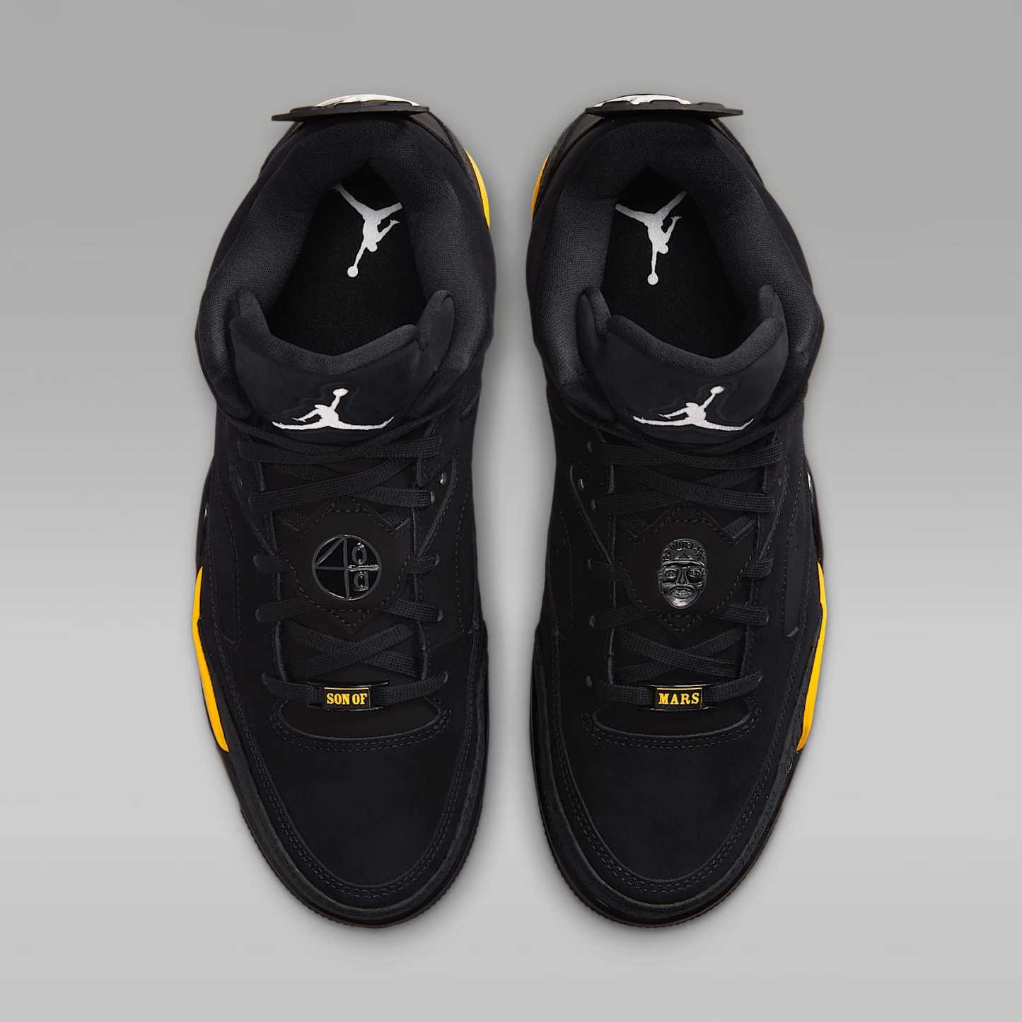 Jordan Son of Mars Low Herrenschuh – Schwarz/Tour Yellow/Dark Smoke Grey/Weiß