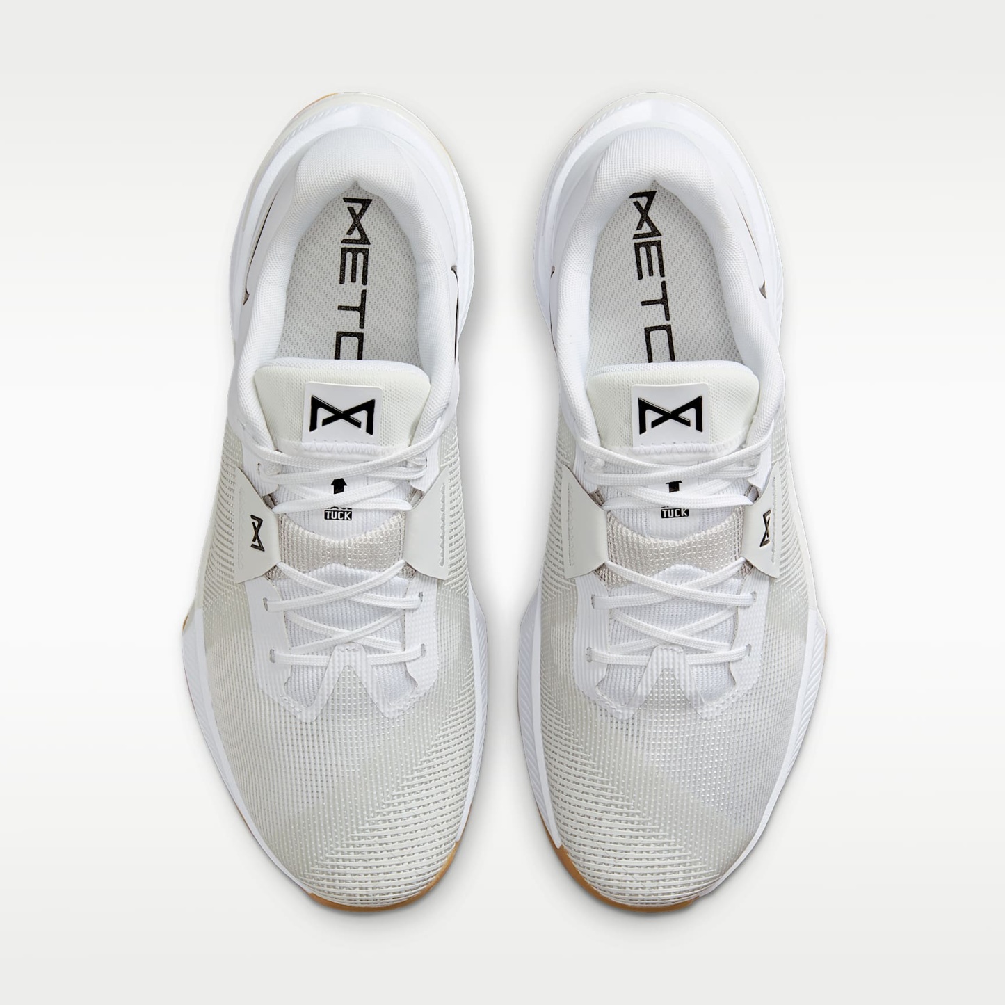 Nike Metcon 10 Workout-Schuh (Herren) – Weiß/Platinum Tint/Gum Light Brown/Schwarz