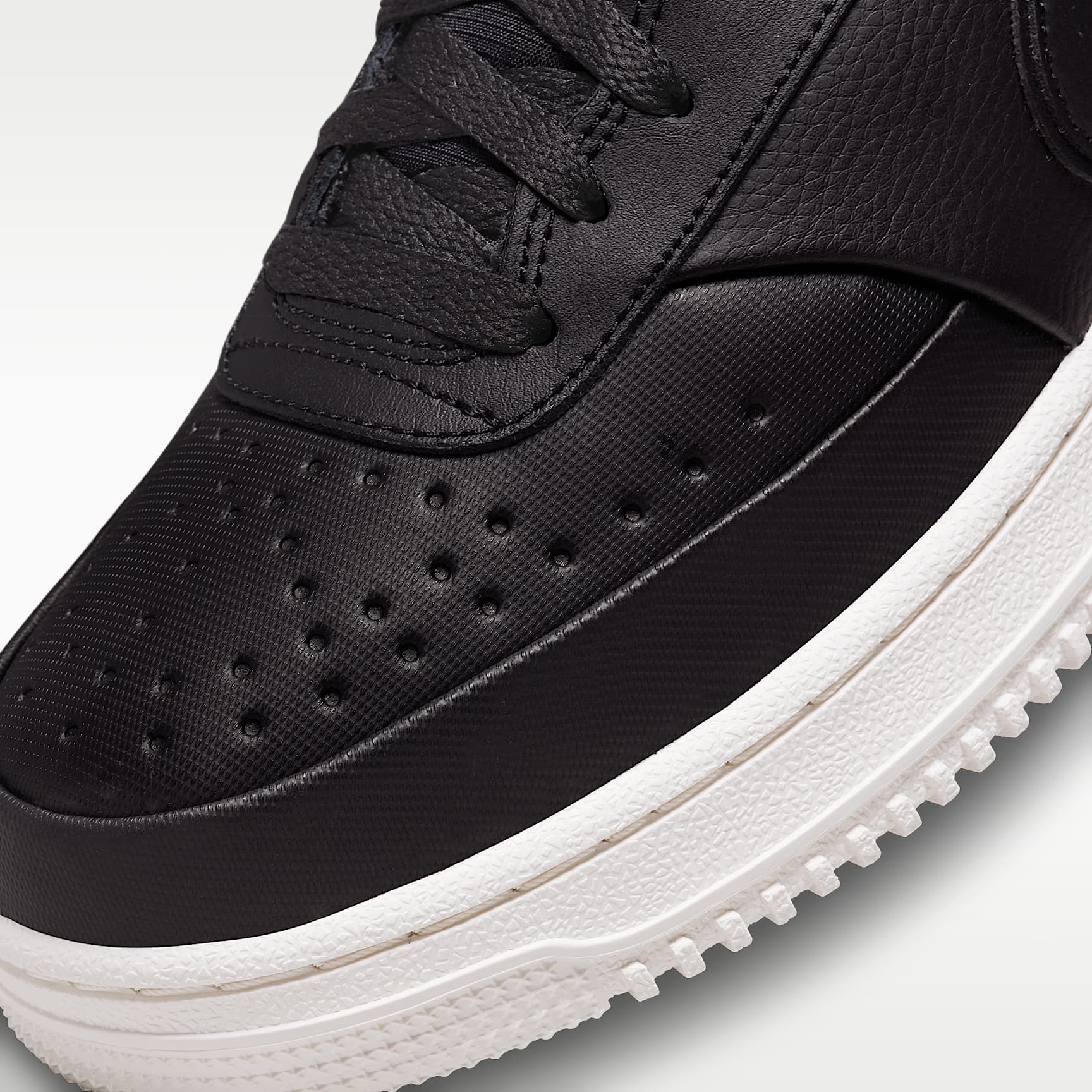 Nike Court Vision Mid winterfester Schuh (Herren) – Schwarz/Phantom/Schwarz
