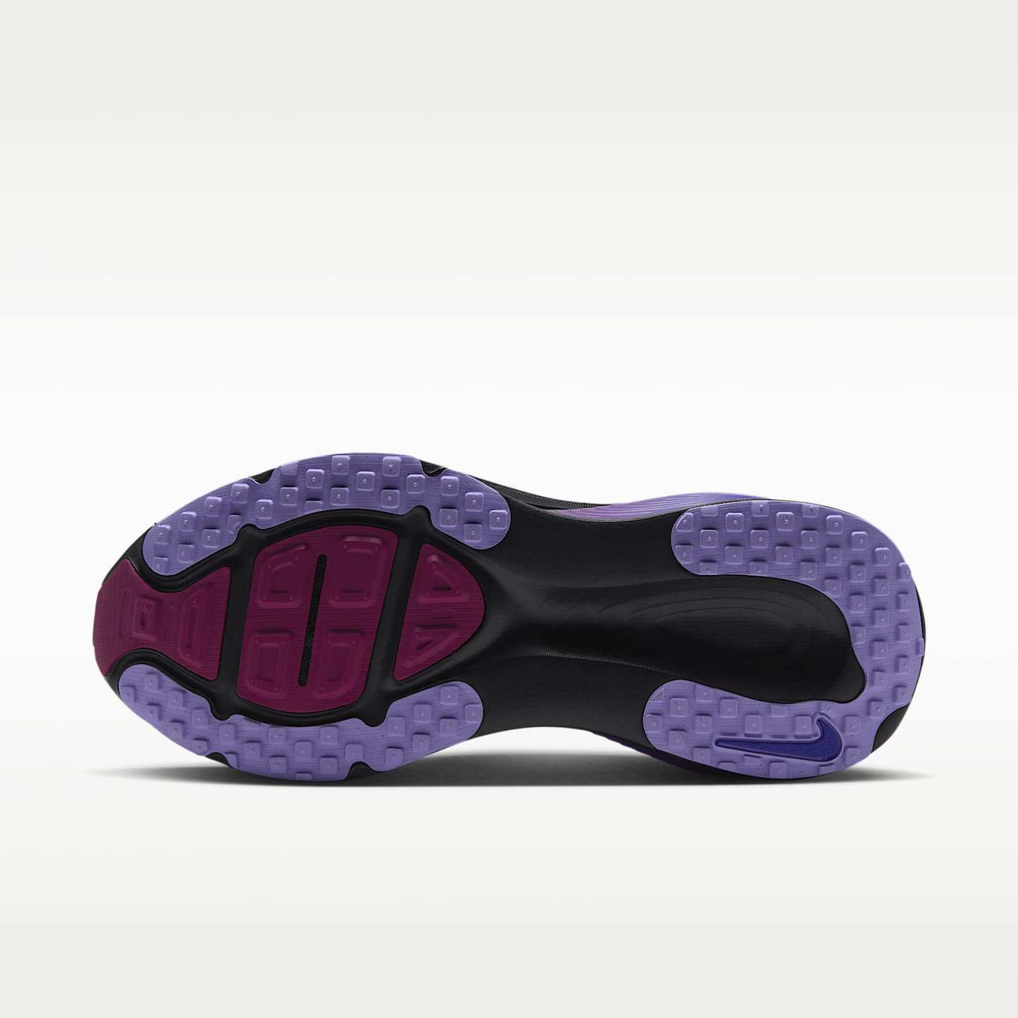 Nike Vomero 18 Straßenlaufschuh (Damen) – Schwarz/Persian Violet/True Berry/Metallic Silver