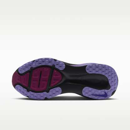 Nike Vomero 18 Straßenlaufschuh (Damen) – Schwarz/Persian Violet/True Berry/Metallic Silver
