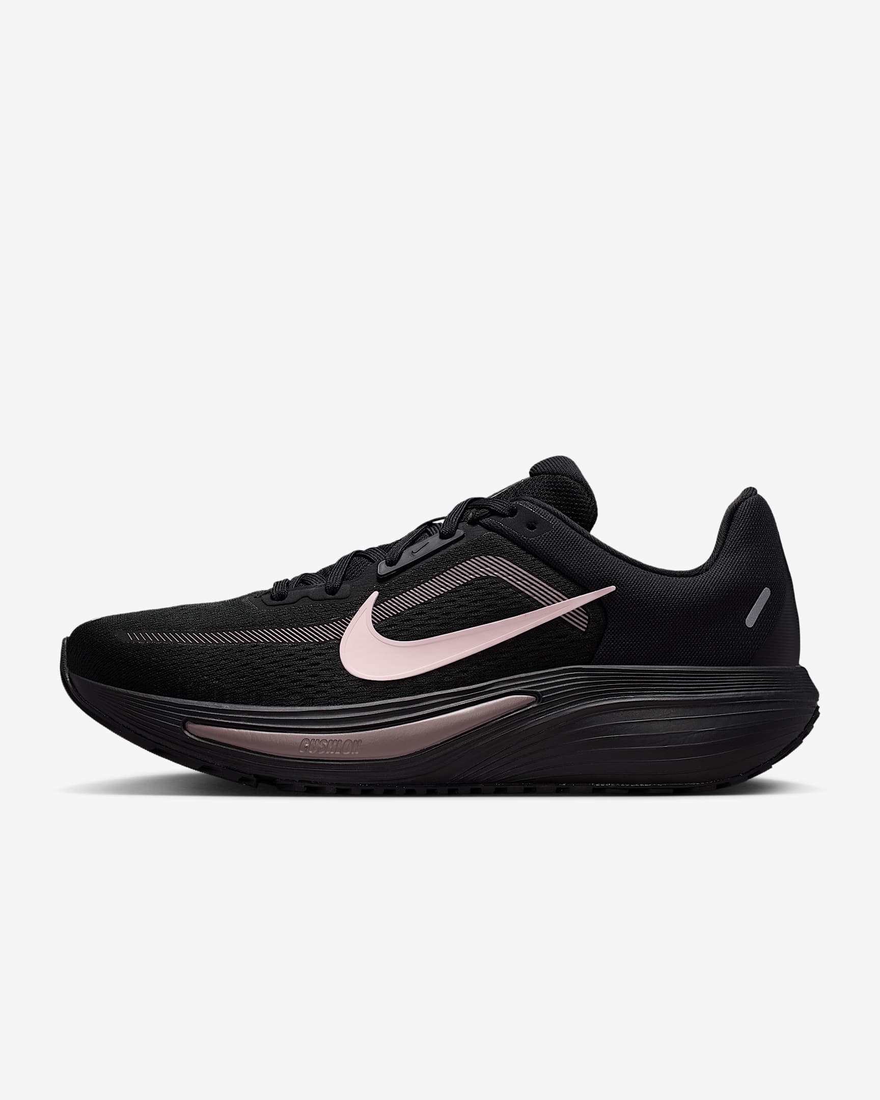 Nike Quest 7 Straßenlaufschuhe (Damen) – Schwarz/Taupe Haze/Silt Red