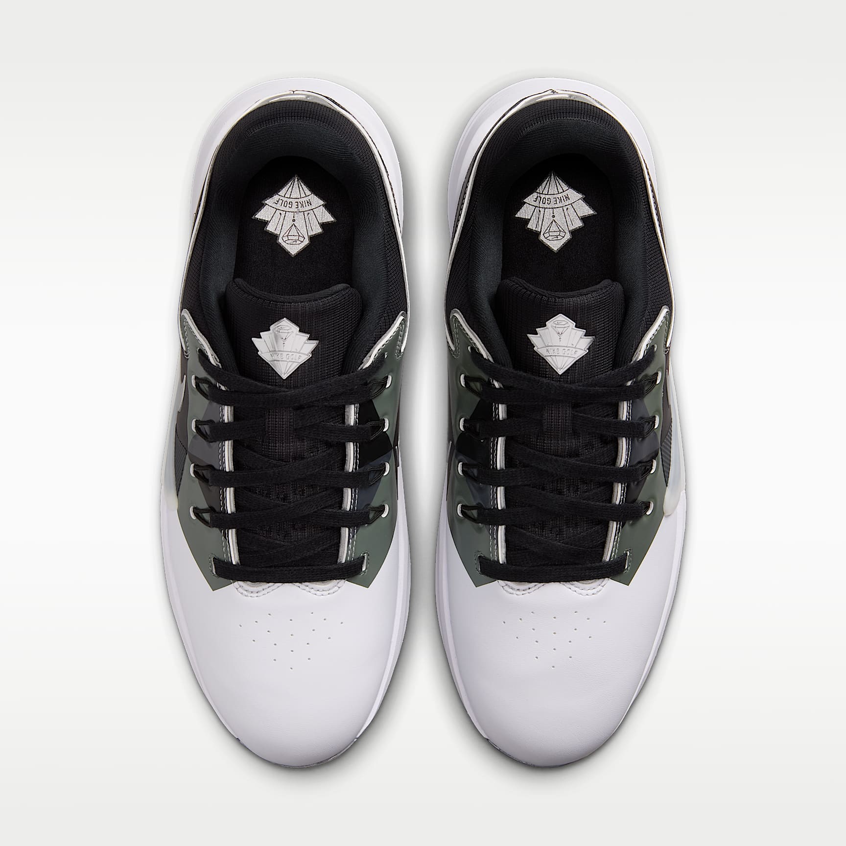 Nike Victory Pro 4 Golfschuh – Weiß/Metallic Silver/Fir/Schwarz