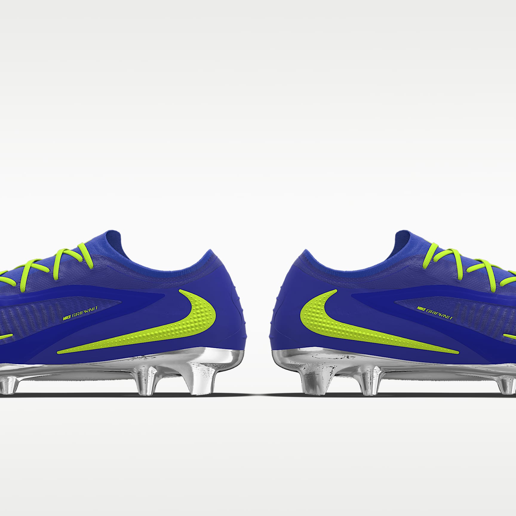 Nike Phantom 6 Low Elite By You personalisierbarer Fußballschuh für normalen Rasen – Racer Blue/Racer Blue/Multi-Color [7102227565]
