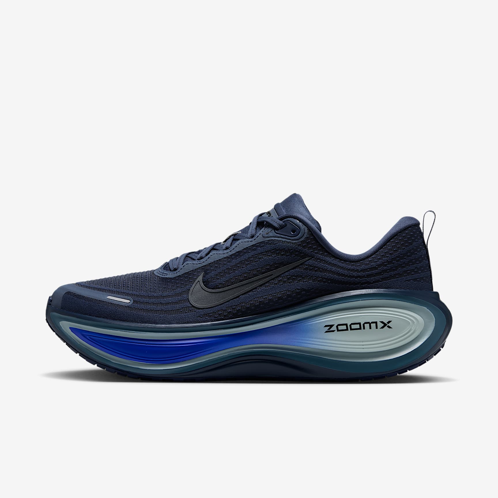 Nike Vomero Plus Straßenlaufschuh (Herren) – Dark Slate/Barely Green/Green Haze/Schwarz