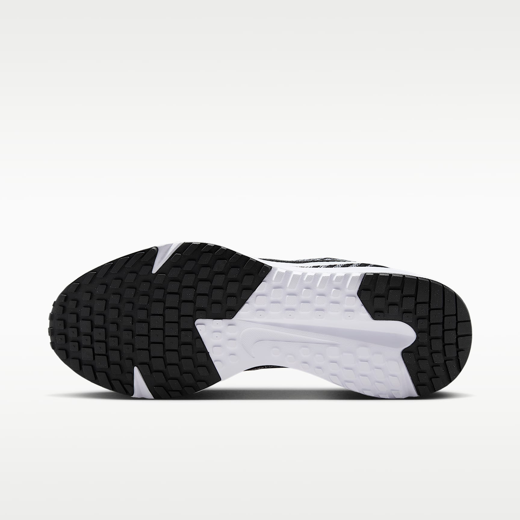 Nike Run Defy Straßenlaufschuh (Herren) – Schwarz/Weiß