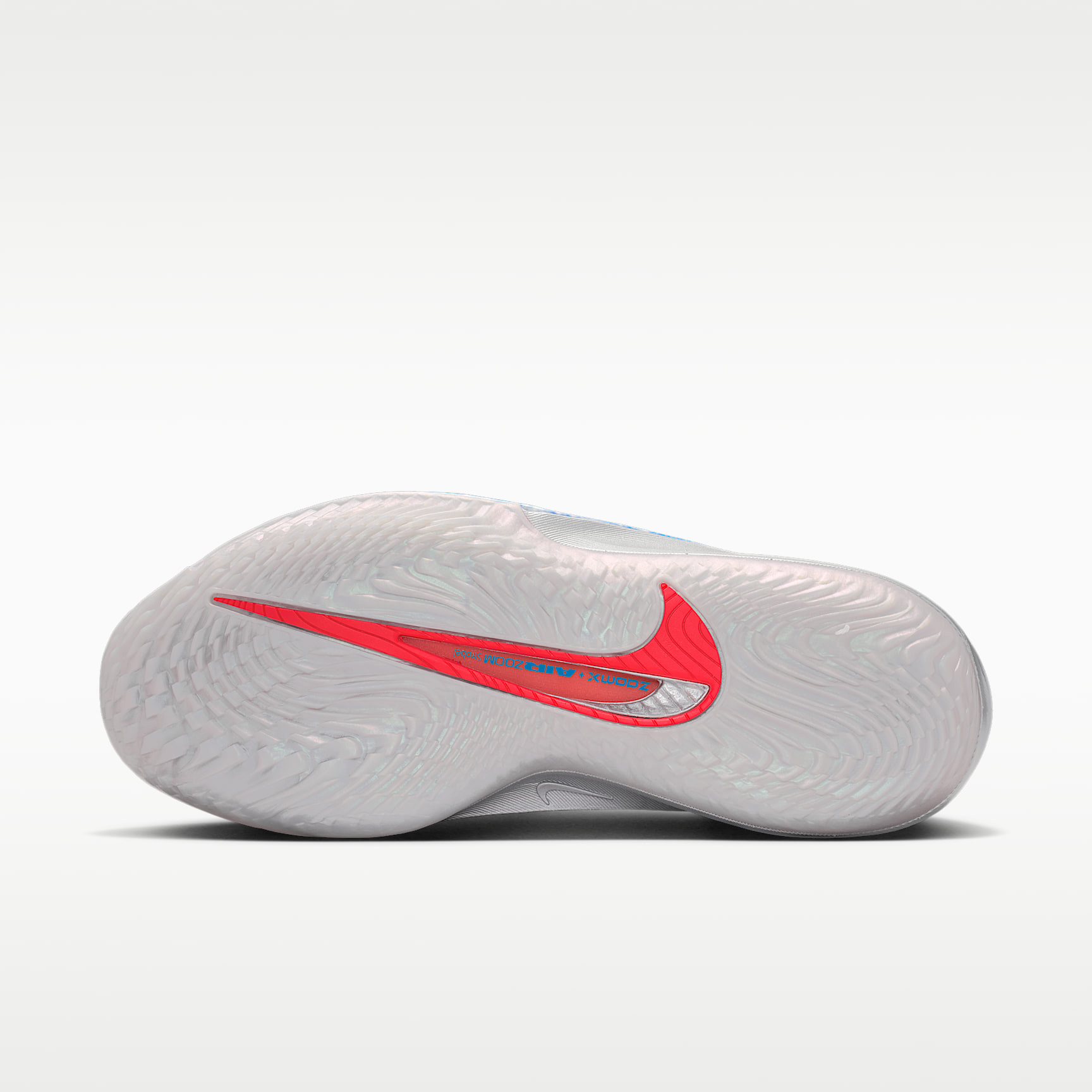 Nike G.T. Cut 4 "WNBA 30th" Basketballschuh – Light Photo Blue/Metallic Silver/Weiß/Action Red