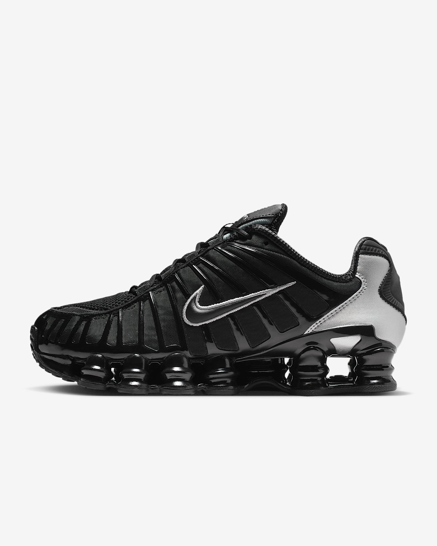 Nike Shox TL Schuh (Damen) – Schwarz/Metallic Silver