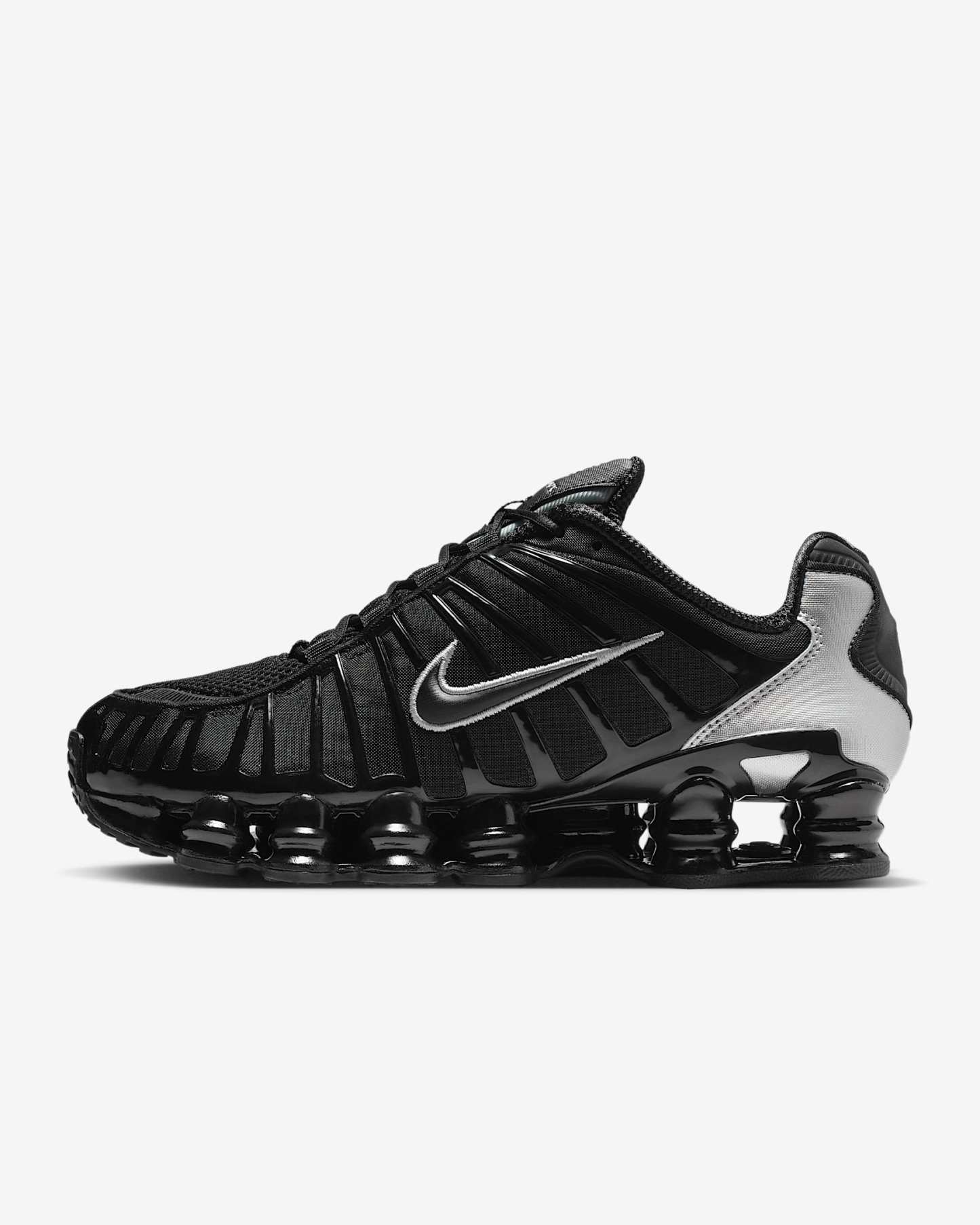Nike Shox TL Schuh (Damen) – Schwarz/Metallic Silver