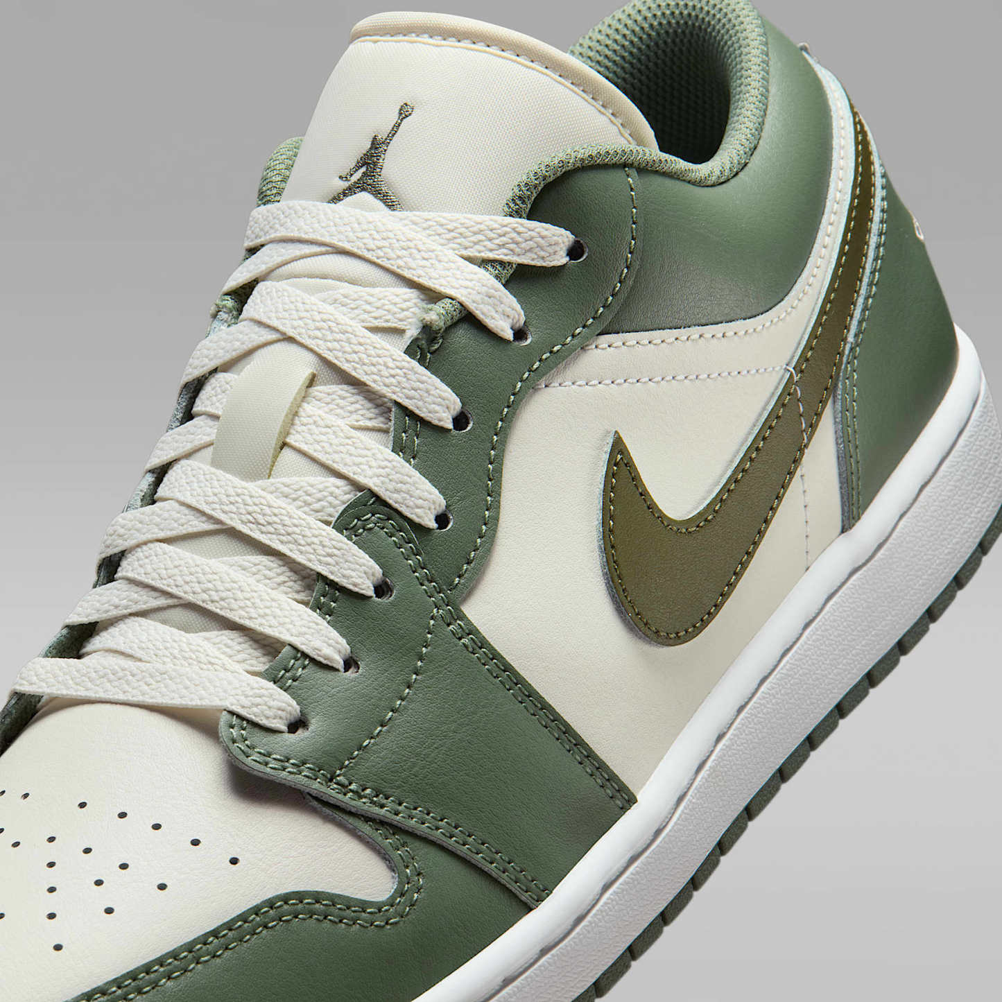 Air Jordan 1 Low Herrenschuh – Vintage Lichen/Summit White/Medium Olive