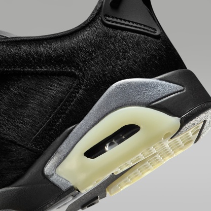 Air Jordan 6 Retro Low Schuh (Damen) – Schwarz/Schwarz/Schwarz