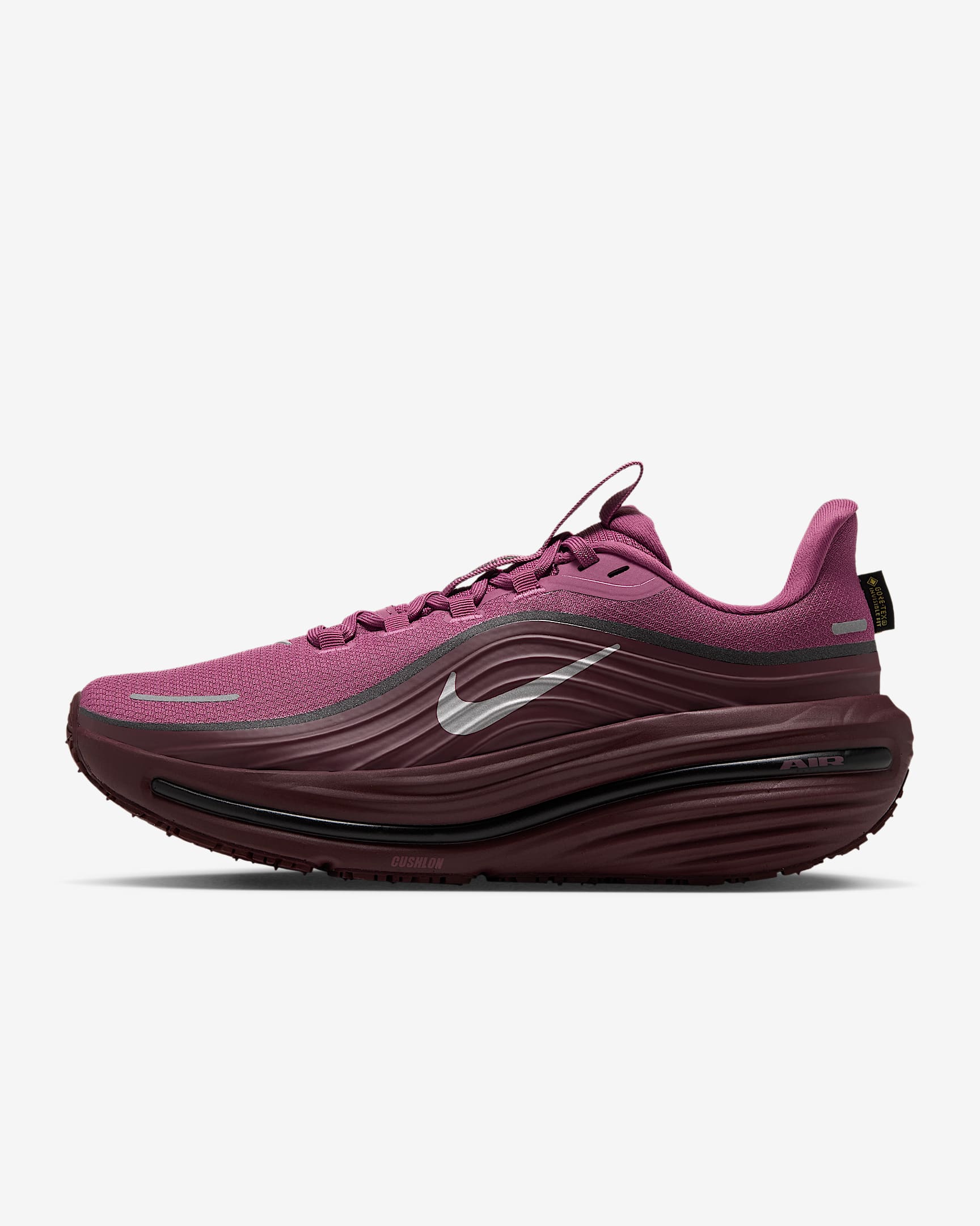 Nike Winflo 12 GORE-TEX wasserdichter Straßenlaufschuh (Damen) – Pink Smoke/Mystic Dates/Schwarz/Reflective Silver
