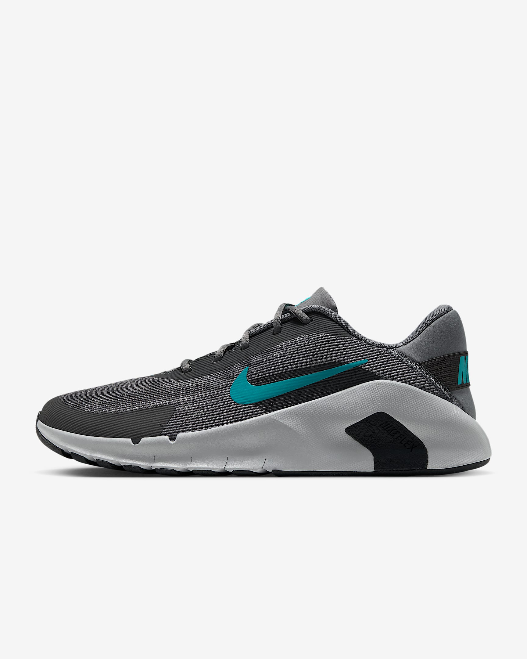 Nike Flex Train Workout-Schuh (Herren) – Smoke Grey/Anthracite/Light Smoke Grey/Energy