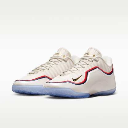 LeBron XXIII "Old Glory" Basketballschuh – Pale Ivory/University Red/Midnight Navy/Metallic Gold