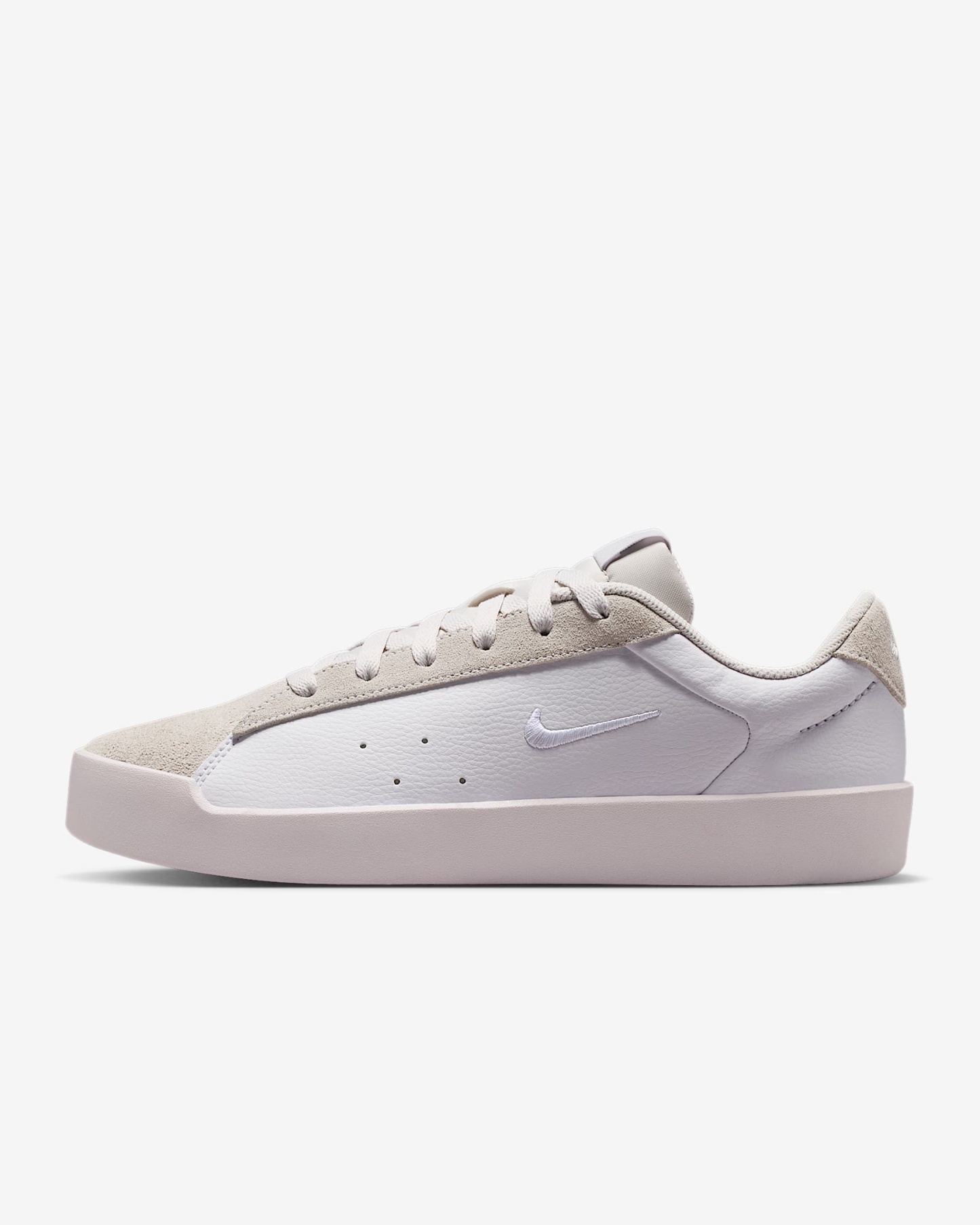 Nike Court Heritage Damenschuh – Weiß/Pure Platinum/Summit White/Weiß
