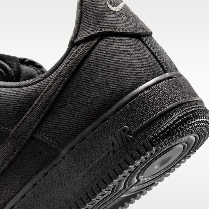Air Force 1 '07 LV8 „Denim“ Schuh (Herren) – Anthracite/Medium Ash/Metallic Silver/Anthracite