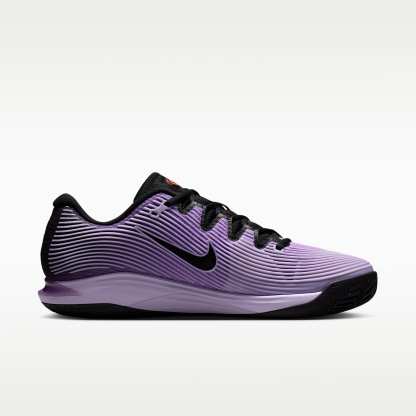 Nike Zoom Vapor 12 PRM Tennisschuhe für Clay Courts (Herren) – Bright Violet/Schwarz/Infrared 23/Violet Mist