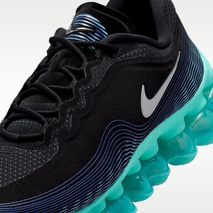 Nike Air Liquid Max Herrenschuh – Schwarz/Radiant Blue/Aurora Green/Chrome