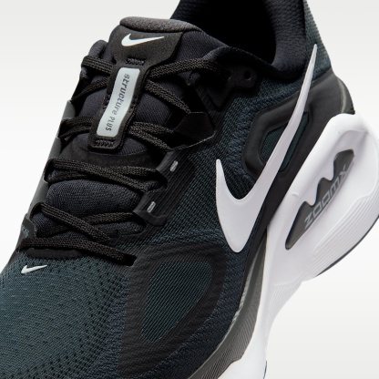 Nike Structure Plus Straßenlaufschuh (Herren) – Schwarz/Anthracite/Weiß