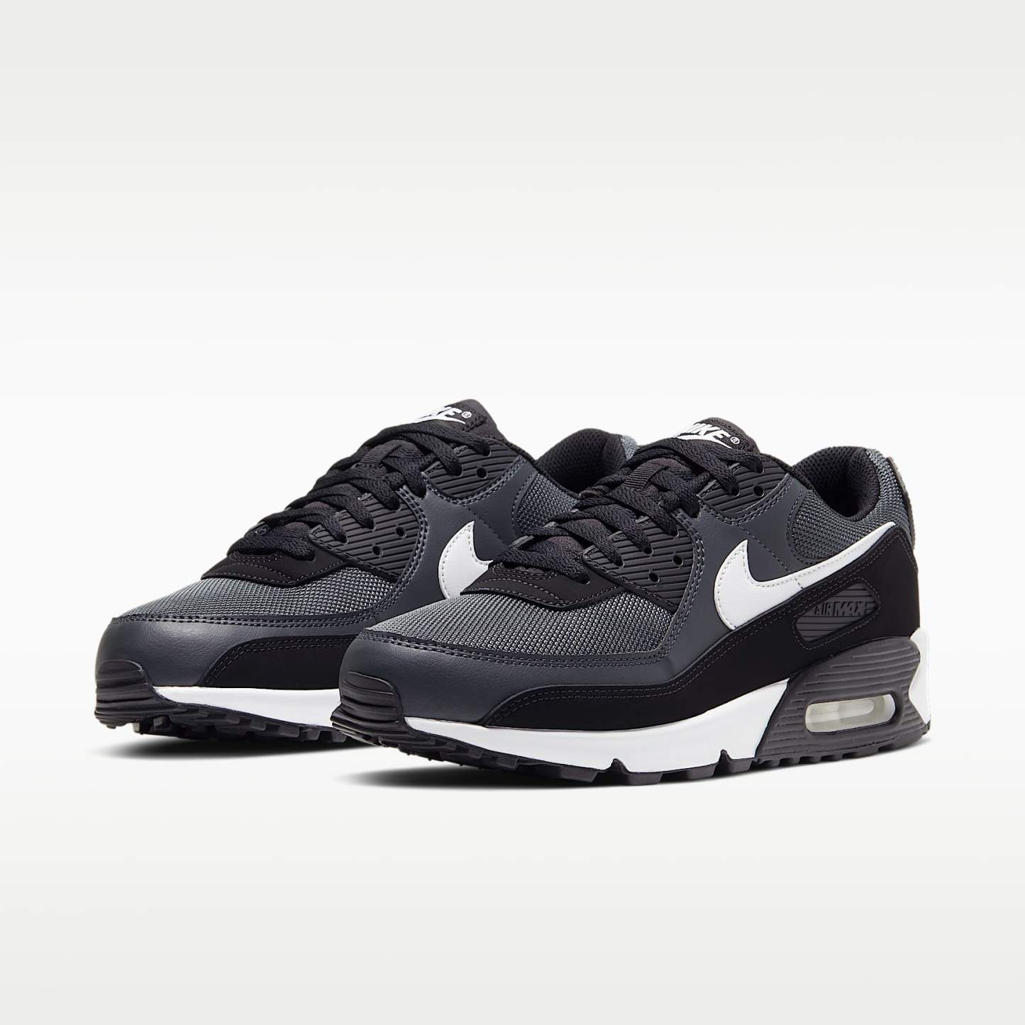 Nike Air Max 90 Herrenschuh – Iron Grey/Dark Smoke Grey/Schwarz/Weiß