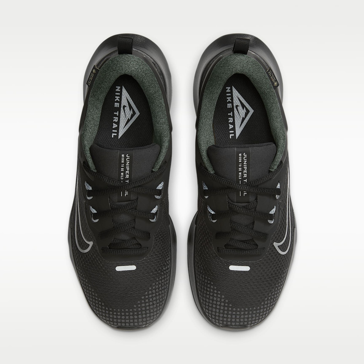 Nike Juniper Trail 2 GORE-TEX wasserfester Traillaufschuh (Damen) – Schwarz/Anthracite/Cool Grey