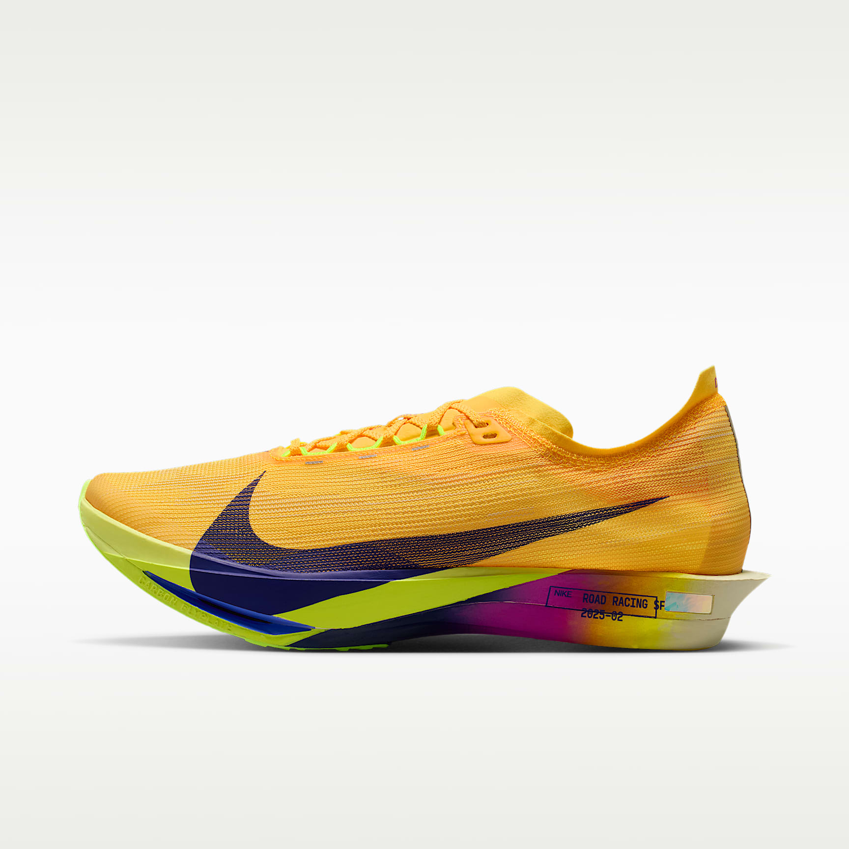 Nike Streakfly 2 Straßenlaufschuh für Wettkämpfe – Citron Pulse/Volt Ice/Hyper Violet/Indigo Burst