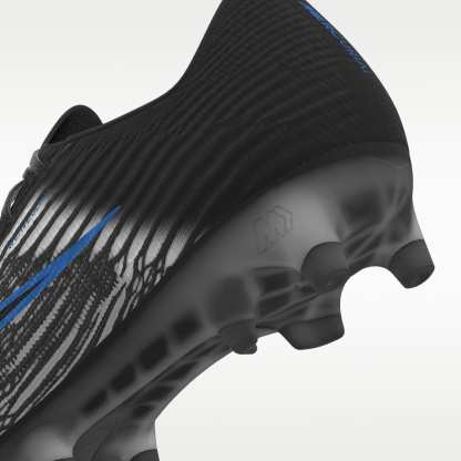Nike Mercurial Superfly 11 Elite By You personalisierbarer Low-Top-Fußballschuh für Kunstrasen – Schwarz/Schwarz [4172670494]