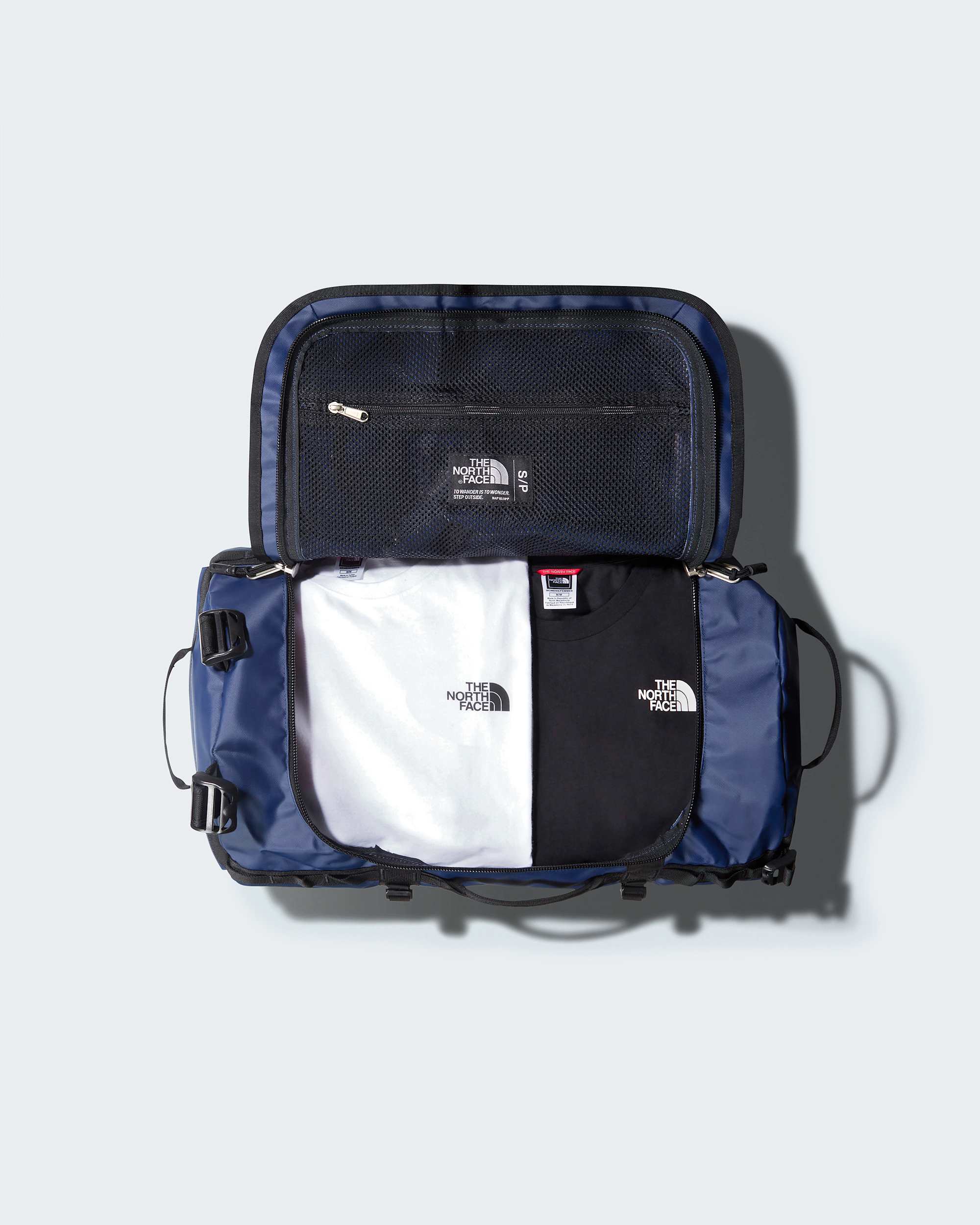 Base Camp Duffel-Tasche 50L – S – Summit Navy-TNF Black-NPF
