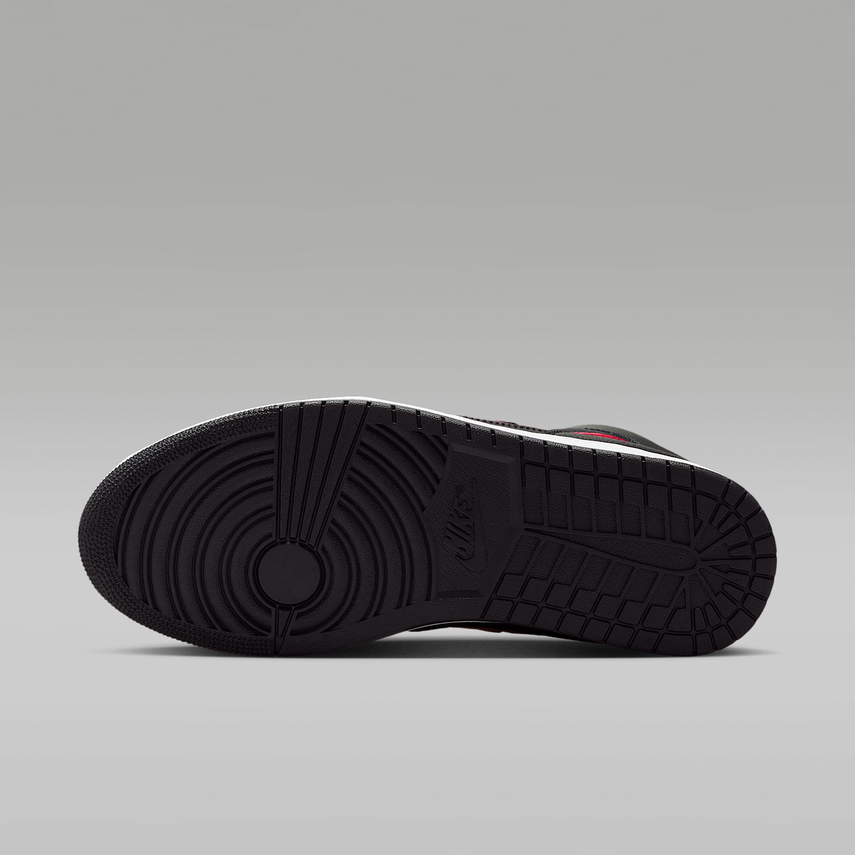 Jordan Court Connect Mid Herrenschuhe – Schwarz/Gym Red/Weiß/Schwarz