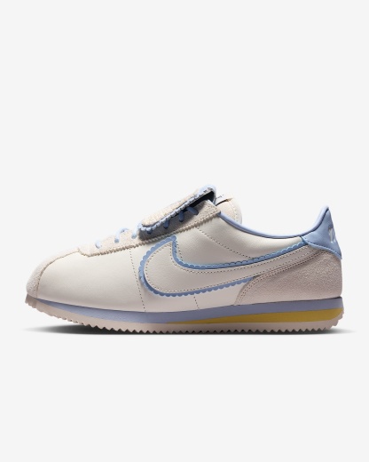 Nike Cortez Schuh (Damen) – Sail/Soft Yellow/Hydrogen Blue/Sail