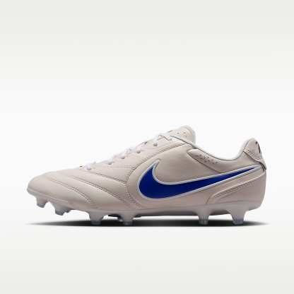 Nike Tiempo Ligera Pro Low-Top-Fußballschuh für normalen Rasen – Chalk/Weiß/Racer Blue