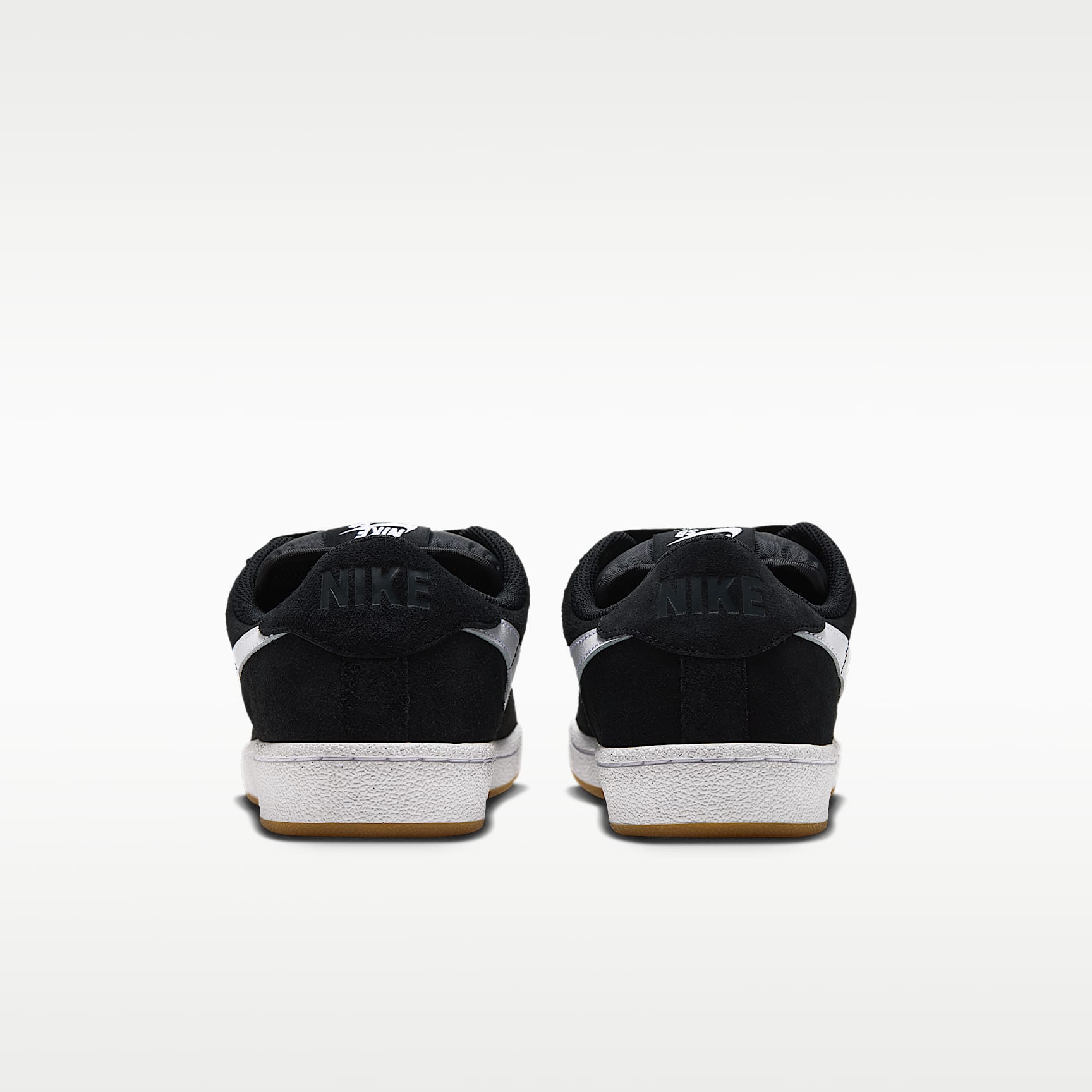 Nike SB Zoom Tennis Classic XL Skateboardschuh – Schwarz/Gum Light Brown/Weiß