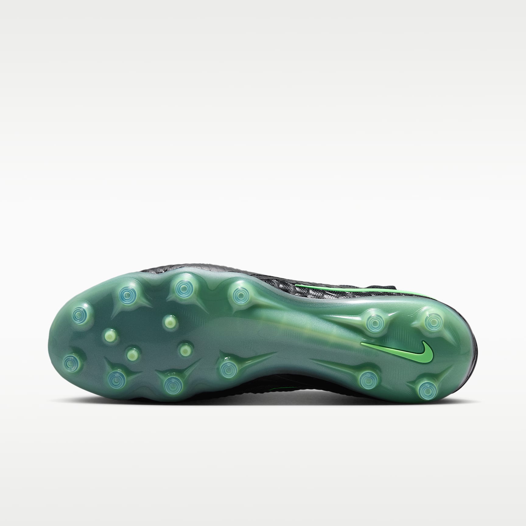 Nike Phantom 6 High Elite Fußballschuh für Kunstrasen – Schwarz/Schwarz/Illusion Green