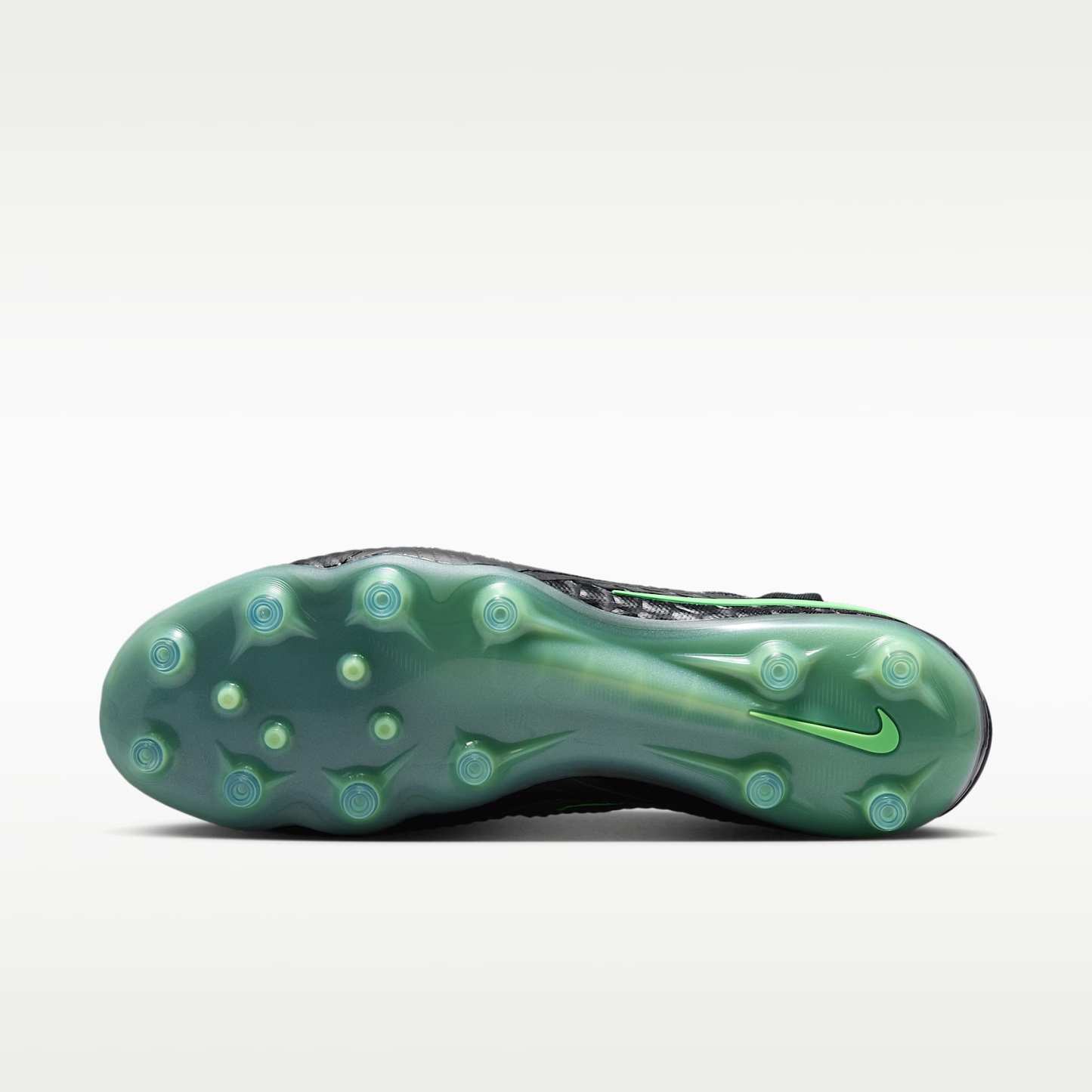 Nike Phantom 6 High Elite Fußballschuh für Kunstrasen – Schwarz/Schwarz/Illusion Green