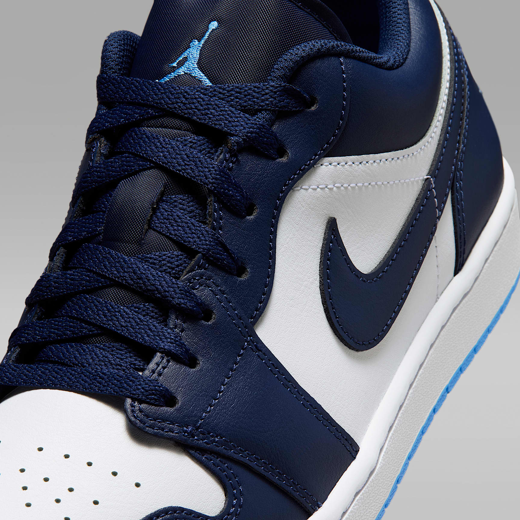 Air Jordan 1 Low Herrenschuh – Midnight Navy/Weiß/University Blue