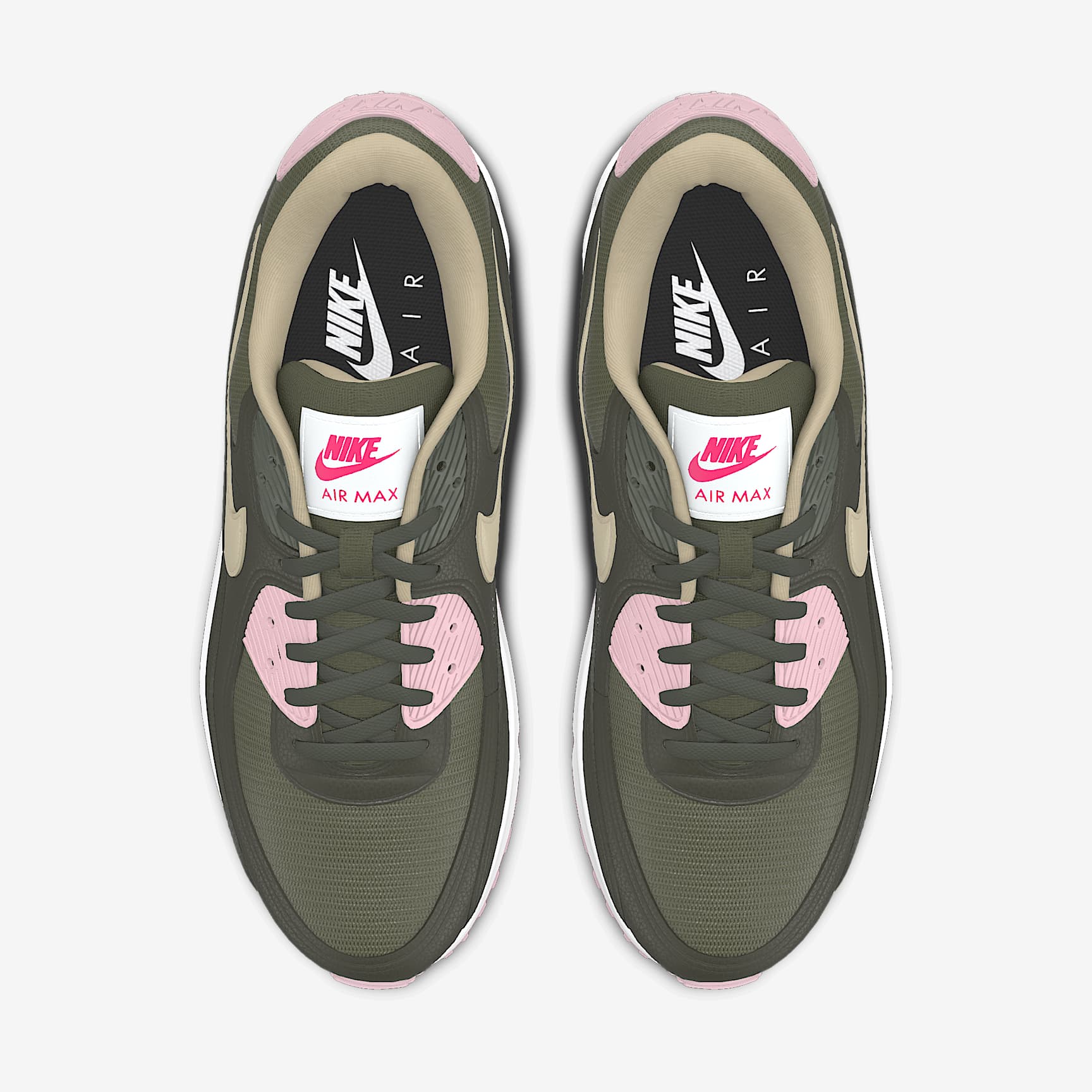 Nike Air Max 90 By You personalisierbarer Schuh (Damen) – Multi-Color/Multi-Color [9592431549]