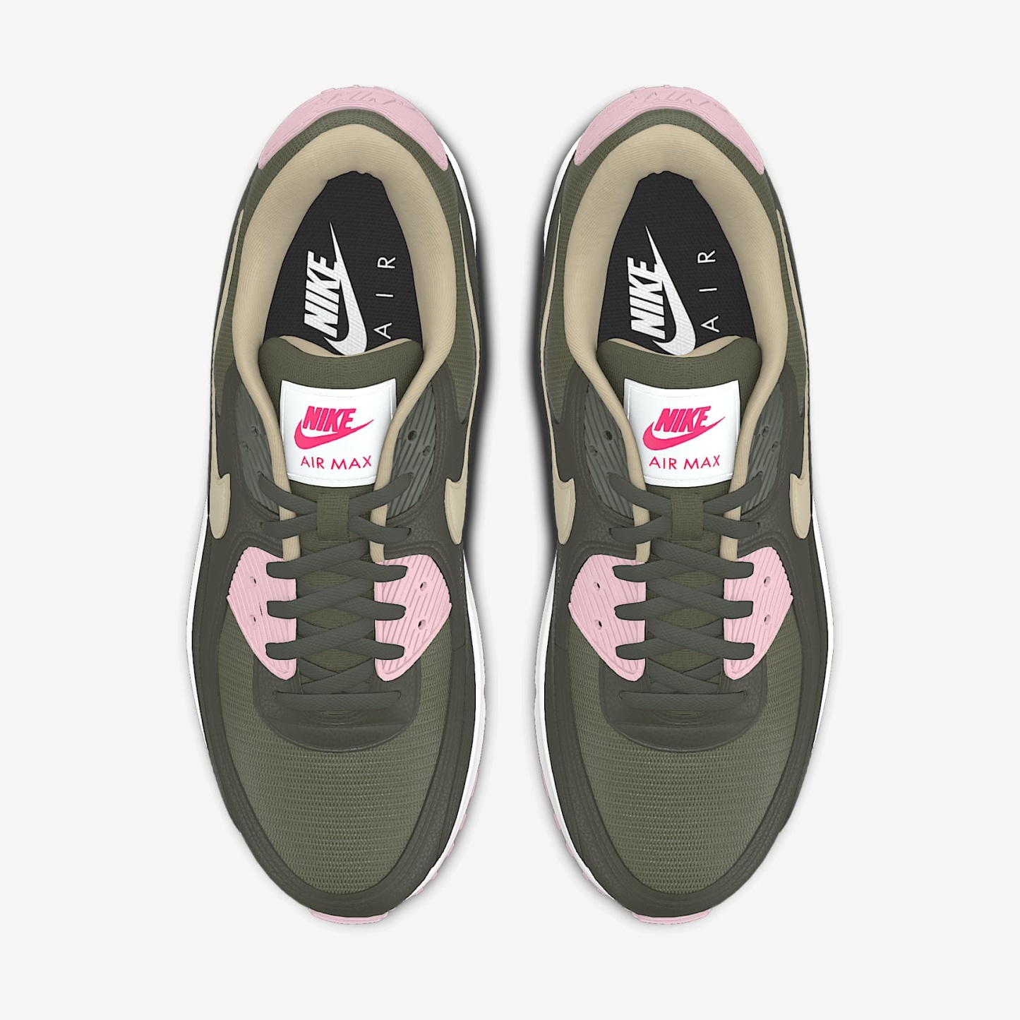 Nike Air Max 90 By You personalisierbarer Schuh (Damen) – Multi-Color/Multi-Color [9592431549]